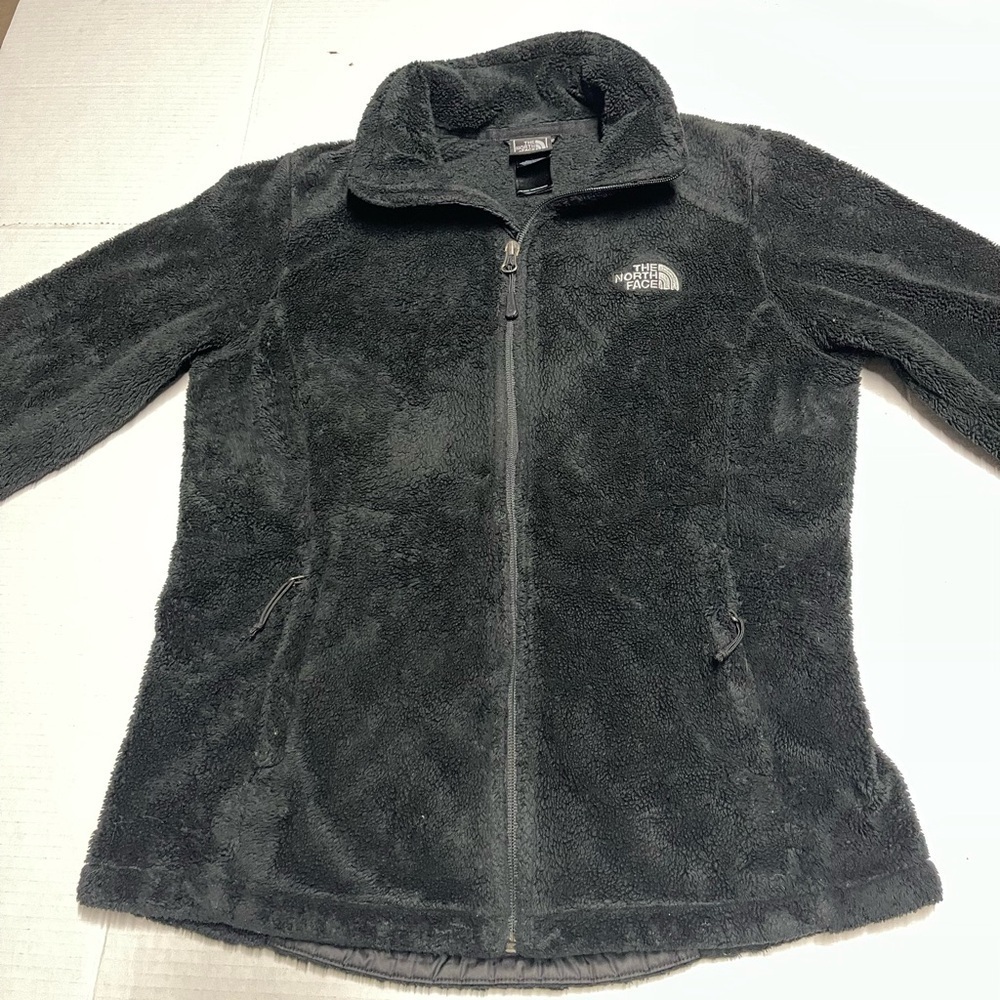 The North Face Women’s Black Fleece Zip Up Jacket